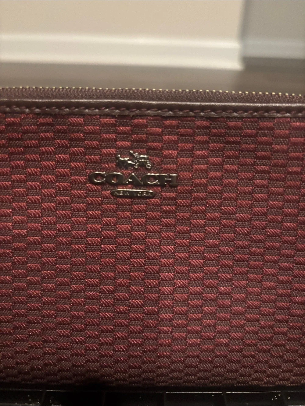 Coach compact wristlet